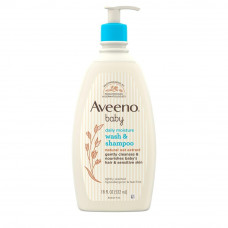 Sữa tắm gội Aveeno Baby Wash & Shampoo 